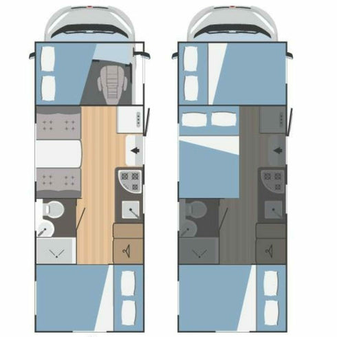 Luxury holiday on 4 wheels